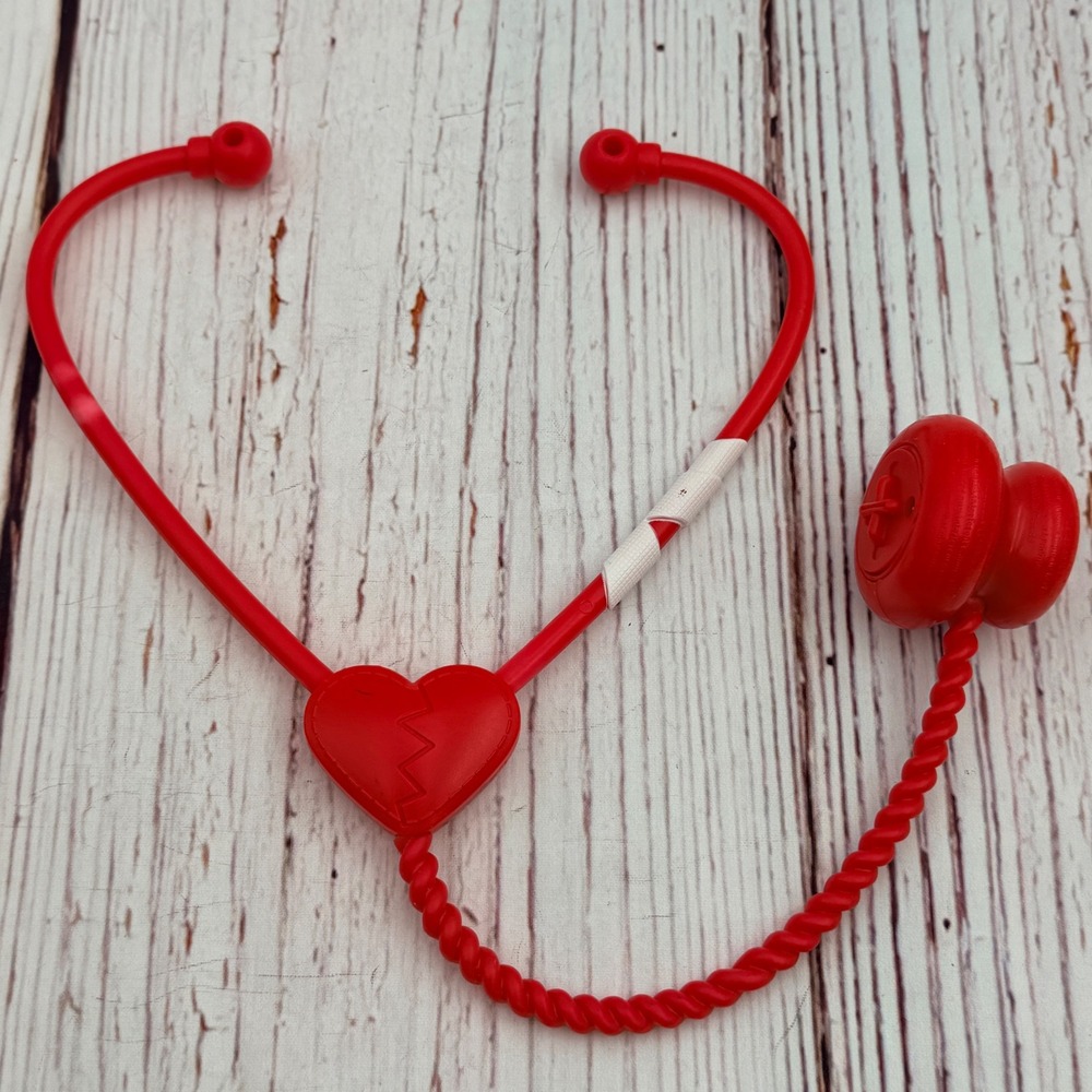 Lalaloopsy Red Toy Stethoscope Heart Stumbles Bumps & Bruises 2012